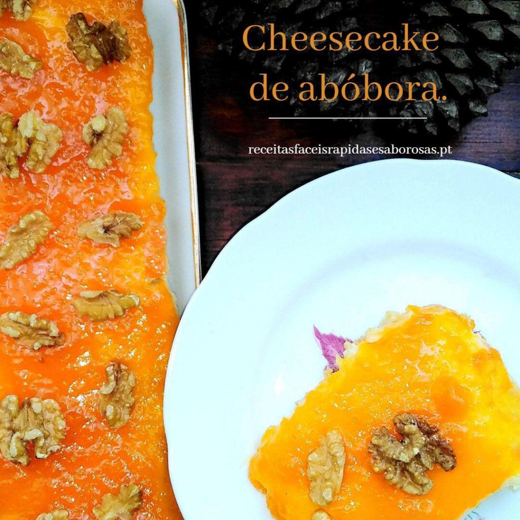 Cheesecake de abóbora